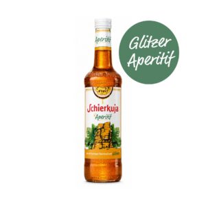 Glitzer Aperitif Flasche