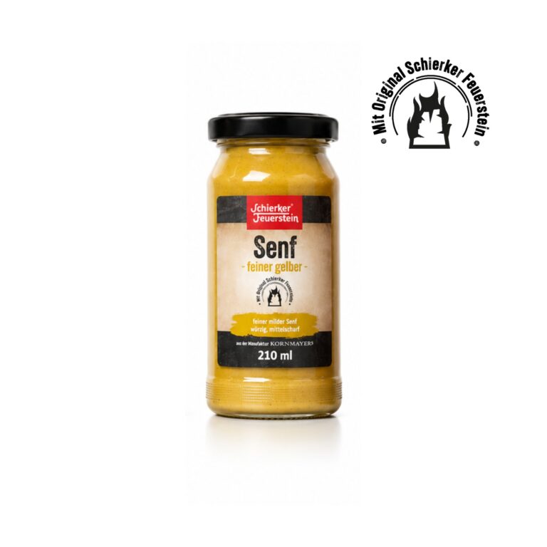 Schierker Flint Mustard Jar